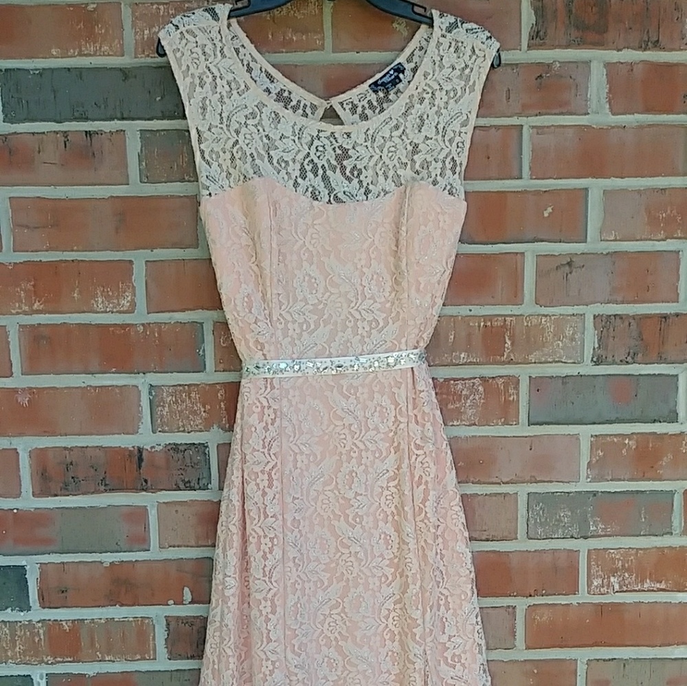 Sequin Hearts size 9 prom dress